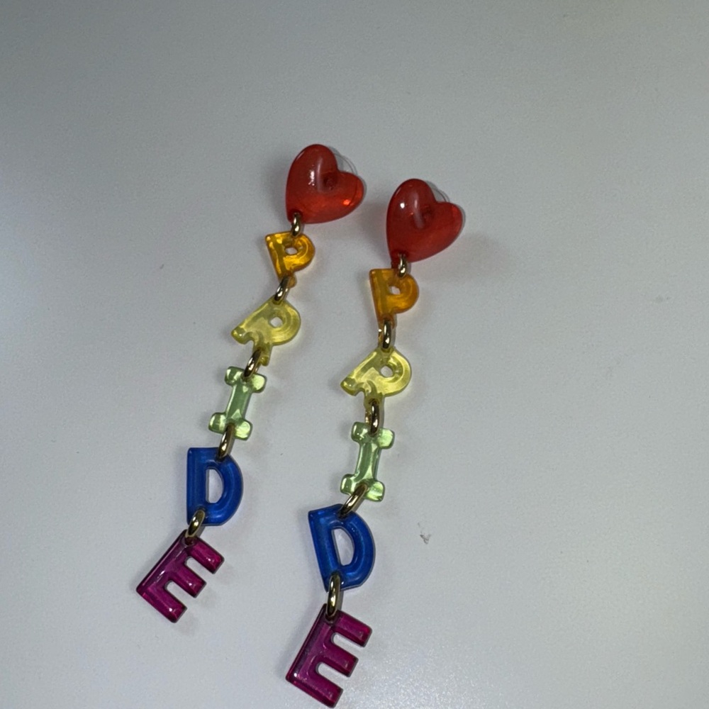 Baublebar Multicolor Pride Earrings - image 4